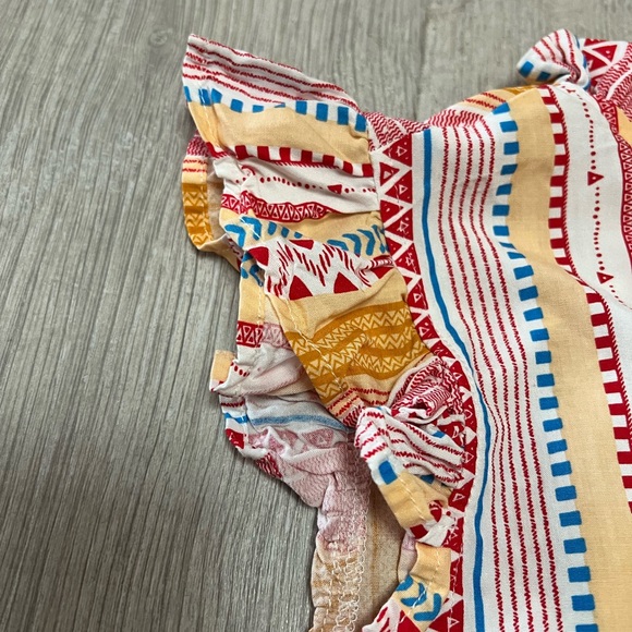 High-Neck Ruffle Top - Picture 5 of 5